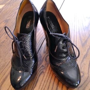 Michael by Michael Kors patent leather heeled oxfords*Final Price*